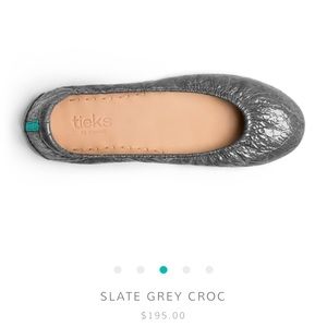 Slate Gray Croc Tieks ECU